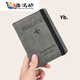 ZKHE Travel Passport Case de protection Passeport Clip de rangement Sac de stockage Antift Brussage Multi-fonction Passeport Portable Sac de passport gris Multi-fonction Brosse Antifonction
