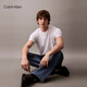 
Calvin KleinJeans [Replica 90 Series] 25 Spring and Summer Men and Women Same Model ck Retro Straight Jeans 4RB701G U1W-Denim Light Blue 33