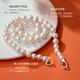 Pearl Queen Yunhua Freshwater Pearl Necklace S925 Silver Love Button Full Bead Necklace Birthday Gift for Women