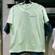 Nike (NIKE) short-sleeved T-shirt men's summer new sportswear fashion trend printed round neck half-sleeved shirt casual top HF6172-376 green cotton XL