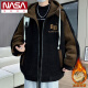 
NASA XVVX teenager plus velvet thickened corduroy jacket for boys in autumn and winter cotton jacket for warm cotton jacket for junior and senior high school students jacket 6625 gray beige white L suitable for 100-115 Jin [Jin equals 0.5 kg]