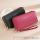 Nobeldam Wallet Growth Women's Double Pipe Bolsa de teléfono móvil Billetera para mujeres Gran capacidad Modetera de monedas Custom 211 Pink