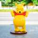 
Winnie the Pooh Big Belly Pooh Desktop Ornament Model Doll Gift Cartoon Children's Toys Original Box Winnie the Big Belly About 20CM