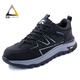 Beijing Labor Protection Zapatos Cabeza de acero para hombres Sitio de trabajo de seguridad anti-Smash y anti-Punteo Respirable Resistente Sitio de seguridad F111 43