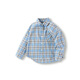Balabala children's clothing children's shirts 2025 girls boys tops plaid shirts spring parent-child versatile 209125102201