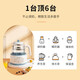 Joyoung constant temperature kettle 1.2L constant temperature kettle for baby milk making without glue 72H constant temperature electric kettle health kettle milk warmer milk warmer milk regulator brewing milk 72 hours constant temperature Q575- 1.2L Joyoung White