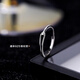 BJYLS925 sterling silver ring women's niche design vegetarian ring index finger ring fashion versatile tail ring hand jewelry gift for friends S925 silver Rupert's ring - size adjustable