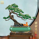 
High-end Welcoming Pine Copper Ornaments Office Entrance Decoration Crafts Company Housewarming Opening Gift BJ1391 Welcoming Pine Brass Ornaments