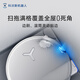ECOVACS-Roboter Spirituelle Reinigung und Wischung integrierter automatischer Reinigung und vollautomatische Bodenwaschmaschine Feger und Wischung von Drei-in-One-Wassertankversionen