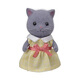 森贝儿家族（Sylvanian families）日版黑波斯猫妹妹 过家家女孩玩具玩偶套装 生日礼物送儿童礼物
