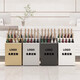 Creative umbrella rack storage rack commercial company hotel lobby classroom class long-handled umbrella bucket filterable water placement rack white