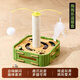 Pet Neighbor Cat Toy Cat Self-Happiness and Boredom Relief Artifact Cat Scratching Board Pet Puzzle Maze Hole Box Bell Ball Round