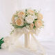 Hand-held flowers bride Korean wedding wedding marriage marriage certificate simulation bouquet forest wedding photography props hand-held flowers Three lives Three Worlds wrist flowers
