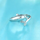 Gold Supreme Platinum Ring PT950 Dolphin Spirit Flexible Platinum Ring Gift Girl Birthday Gift Price 3.86g