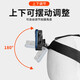 Mobile phone head-mounted bracket, headband shooting, fixed one-person perspective, outdoor vehicle live broadcast artifact, head-mounted mobile phone clip + extension arm