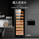 Kelong CL-188C1 cigar cabinet constant temperature and humidity fingerprint lock smart WiFi water ion ammonia removal cedar wood liner shelf humidification cabinet black cedar wood cigar red wine style WiFi + purified ammonia + constant temperature and humidity