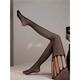 JIOESC suspenders female sexy hollow fishnet stockings black stockings hot girl black stockings open lace pantyhose black 1 pair