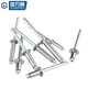 GUWANJI open type flat round head blind rivets 304 stainless steel semi-steel rivets round head blind rivets M4x13 100 pcs/pack