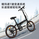 Hergestellt in JD.com F8 Folding Fahrrad 7-Gang-Aluminiumlegierung 20-Zoll-erwachsene Männer und Frauen, die Fahrradflächen pendeln