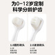 licheers儿童牙刷1-2-3岁宝宝超细软毛牙刷婴幼儿乳牙刷 圆形+波浪形