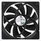 Thermalright (limin) TL-C12C X3 black 12cm performance-grade air pressure fan 4PIN PWM S-FDB bearing 1550 speed three-pack set