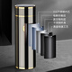 XKJ Deutschland 316 Edelstahl High-End Thermos Cup Männer und Frauen Wasser Cup Brew Tea Cup Gift Cup Business Cup Custom Lacking [Osidian Black] gewöhnlicher Filter 420 ml
