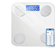 Xiaomi Mijia APP Huiding body fat scale Weight scale Household electronic scale Small charging body fat scale Home compact weighing scale Human battery weight Peach blossom pollen charging model