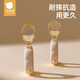 Betas complementary food spoon baby learning to eat training fork spoon baby eating complementary food spoon children's tableware set Cheese white