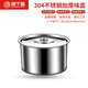 Shanyufu 304 stainless steel seasoning cup thickened seasoning jar household seasoning jar oil jar egg beating cup 304 flavor cup 16cm