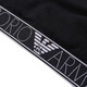 阿玛尼（ARMANI）EA 新品 女士Underwear无袖运动内衣背心女装 164815 4R242 15910 黑色LOGO底围拼黑白格纹 L