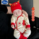 Disney (Disney) baby's 100-day party clothes, spring and summer baby one-month clothes, newborn one-piece clothes, new born baby, spring and autumn good luck dragon 52cm 52