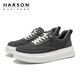 Zapatos de lienzo de Harson zapatos para hombres para hombres para hombres para el verano zapatos versátiles versátiles de tela gruesas tendencia tendencia a los hombres para hombres vs321x11 caki 44