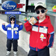 Disney (Disney) Disney Boys Ultraman Jacket Spring New Children's Handsome and Fashionable Hooded Color Blocking Windbreaker Kids Color Blocking Ultraman Blue 80