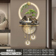 Zeichnen der Stadt Fulu Jinshan Eingang Dekorative Malerei Landschaft hochrangiger dreidimensionaler LED-Wandlampenmalerei Eingangsflur und Korridorhängung Fulu Jinshan ZP4836+ZP4837+ZP4839 60*130 cm gewöhnliche Hängsmalerei ohne Lichter