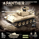 LEGO LEGO 2024 Nouvelle série de réservoirs de tigres militaires Assemblées de cadeaux d'anniversaire pour enfants