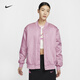 耐克（NIKE）官方女子OVERSIZE风梭织夹克棉服外套叠搭HJ0972 699元素粉/元素粉 XS
