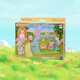 
Sylvanian families Japanese version of kindergarten swing slide, play house girl toy doll set, birthday gift for children