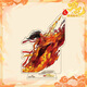 
Nezha 2: The Demon Child's Across the Sea Surrounding the Acrylic Big Stand Card Nezha Ao Bing Desktop Card Ornament Gift Looking back and smiling Ao Run collects Big Stand Card