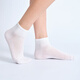 Kinder Socken von roten Bohnen 6-12 Jahre, männliche und weibliche, mittlere und große Kinder 8-12 Jahre alt, Frühling und Sommer 5 Paare atmungsaktiv