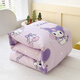 Yalu 100% xinjiang coton dessin animé trois pièces en coton complet couetter six pièces baby nap bébé produit de literie pour enfants ballon kulomi [doux et adapté à la peau] Couvre-lit à trois pièces [couvercle de quilt + pavé + couvercle d'oreiller]