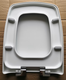 
HUIDA toilet lid U-shaped urea formaldehyde cushioning C191/161/6005 toilet lid slow down hinge toilet lid 6218/6285 toilet lid including installation accessories