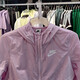 Nike (Nike) Jacke Frauen 25 Frühling New Running Training Sport Kapuze Windproof Komfortable Casual Woven Jacke auf AJ2983-695 Pink S