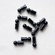 Baustein Pellets bewegen Lenkungskugelverriegelung kompatibel mit LEGO 6628 4184169 Moving Lenkung 1x2 Ball Latch Black J F3044 5 Teile
