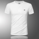 Chiarmania Hong Kong Marke Leichte Luxus sommerdünner Männer kurzärmelig rundes Hals T-Shirt Modal Jugend halbärmelig T-Shirt Herren Mode Am701 Modal kurzärmelig schwarz 3xl 170-185jin [Jin gleich 0,5 kg]