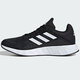 Adidas running shoes men's shoes women's shoes 2025 summer DURAMO SL low top cushioning sneakers lightweight breathable casual shoes JQ9716 black/white/dark gray 38