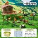 Carl Baby Baby Animal Model Children's Simulation Toy Large Bite Wildlife Collection Boys and Girls Birthday Gifts