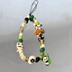 Beiyipin Panda Mobile Phone Lanyard Mobile Phone Chain Wrist Lanyard Short Bead String Chain Women's High-end Sense Pendant Hand-proof Drop Pendant Personalized Cute Pet Pendant
