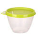 Tupperware (Tupperware) bébé et enfants Bol de nourriture supplémentaire Boîte de fraîcheur alimentaire Boîte de rangement de réfrigérateur de réfrigérateur Boîte de stockage 430 ml * 1 Couleur aléatoire