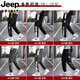 JEEP SPIRIT吉普品牌工装裤子男士春秋款帅气宽松束脚运动裤冬季加绒休闲长裤 6628灰色 L 100-125斤