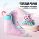 
Lexiu roller skates children's ice skates for men and women professional casual flat flower shoes M size sea blue suit